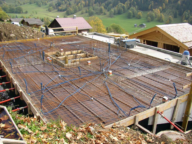 Maconnerie près de La Clusaz