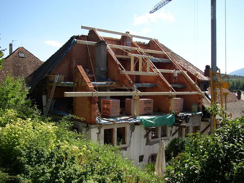 Construction en briques monomur 74 Haute Savoie