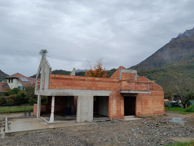 Maconnerie à Thônes en Haute Savoie 74