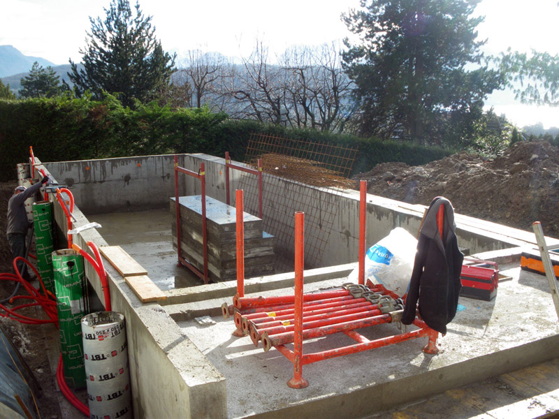 Maconnerie construction de piscines Thônes Haute Savoie 74